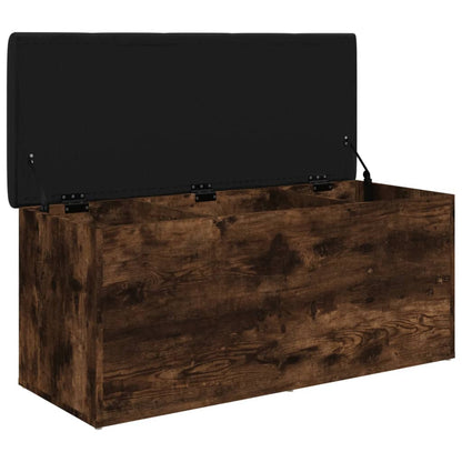 Úložná Lavice Kouřový Dub 102 X 42 X 45 Cm Kompozitní Dřevo