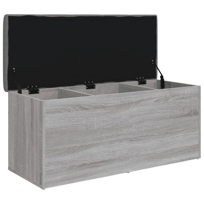 Úložná Lavice Šedá Sonoma 102 X 42 X 45 Cm Kompozitní Dřevo