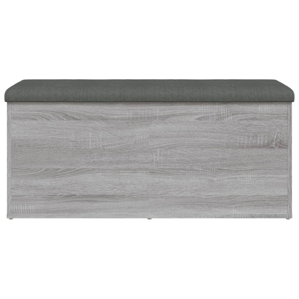 Úložná Lavice Šedá Sonoma 102 X 42 X 45 Cm Kompozitní Dřevo
