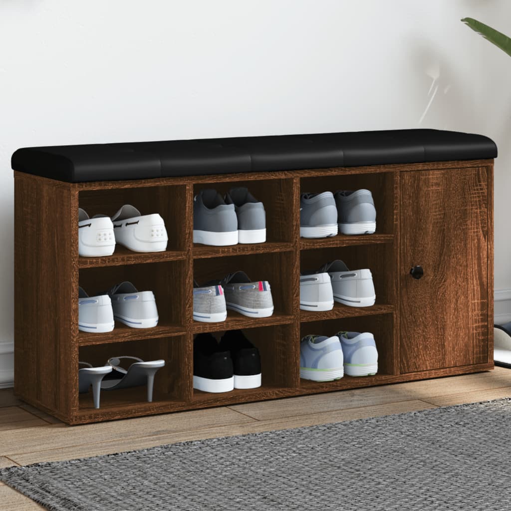 Lavice S Botníkem Betonově Šedá 102X32X50 Cm Kompozitní Dřevo