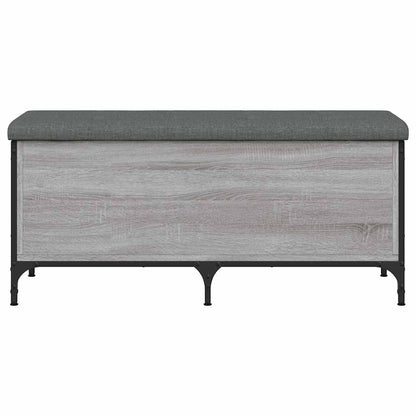 Úložná Lavice Šedá Sonoma 102 X 42 X 45 Cm Kompozitní Dřevo