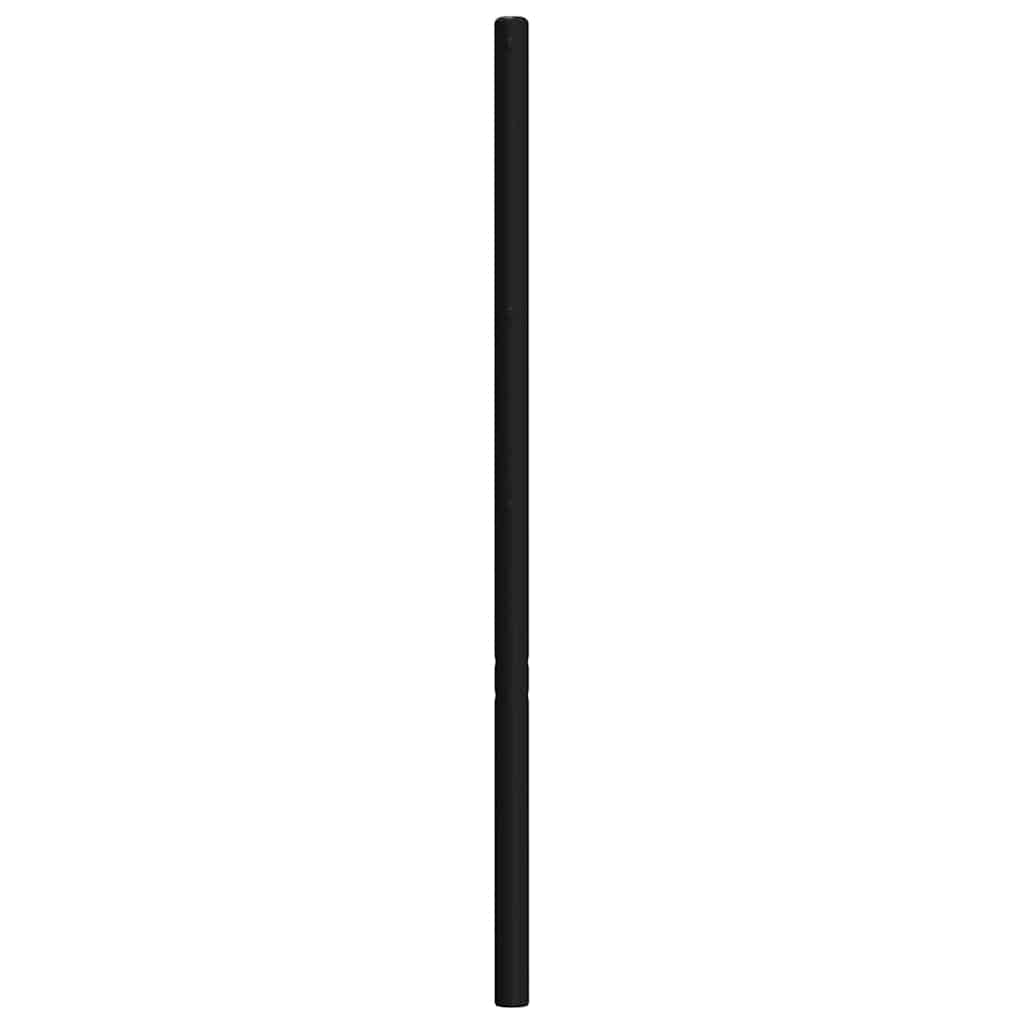 Kovové Náhradní Čelo Postele Černé