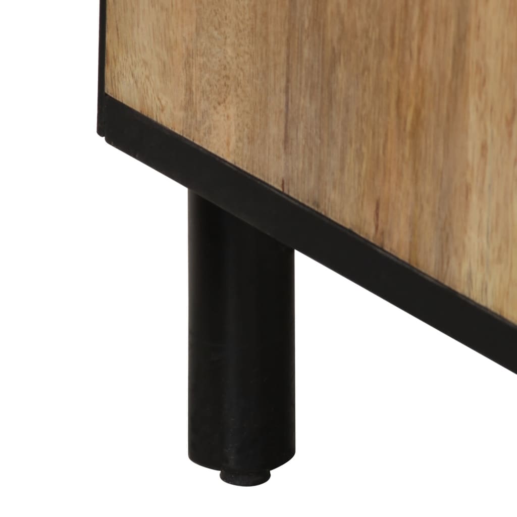 Odkládací Skříňky 2 Ks 60X33X75 Cm Masivní Mangovníkové Dřevo