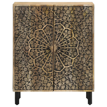 Odkládací Skříňky 3 Ks 60X33X75 Cm Masivní Mangovníkové Dřevo