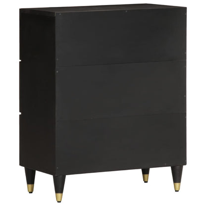 Odkládací Skříňky 2 Ks 60X33X75 Cm Masivní Mangovníkové Dřevo