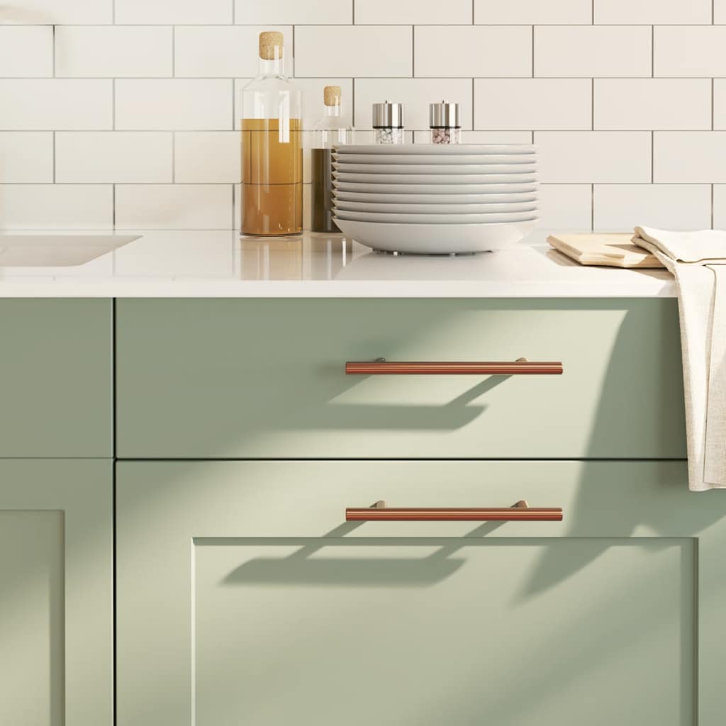 Nábytkové Úchytky 20 Ks Zlaté Nerezová Ocel