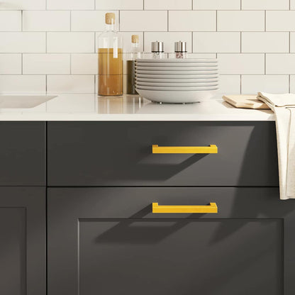 Nábytkové Úchytky 5 Ks Černé Nerezová Ocel