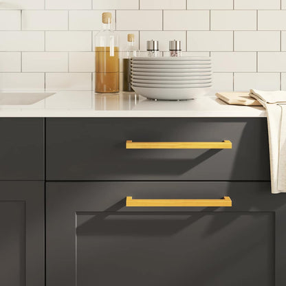 Nábytkové Úchytky 5 Ks Černé Nerezová Ocel