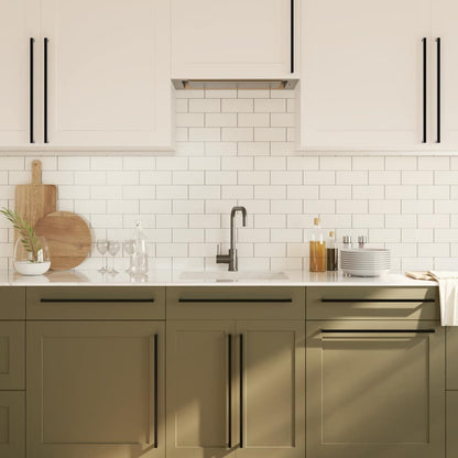 Nábytkové Úchytky 5 Ks Černé Nerezová Ocel