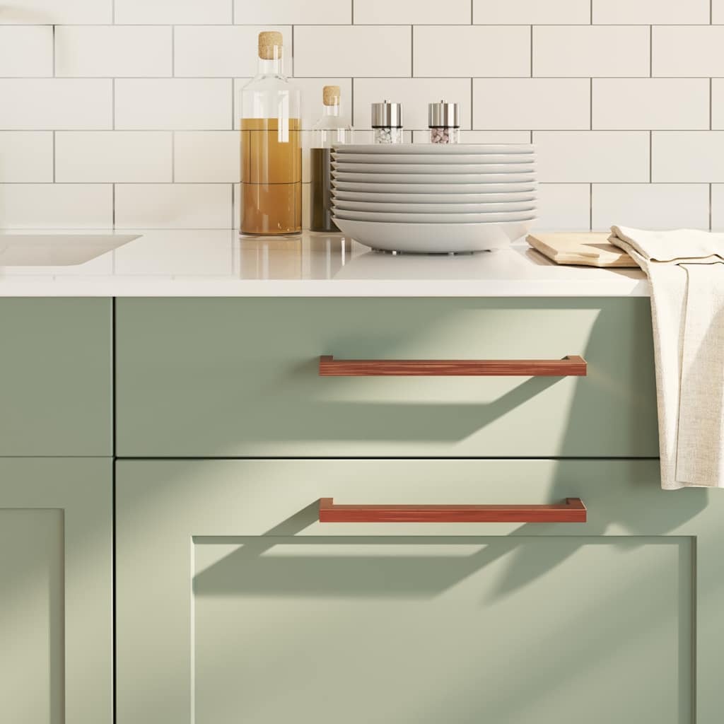 Nábytkové Úchytky 5 Ks Černé Nerezová Ocel