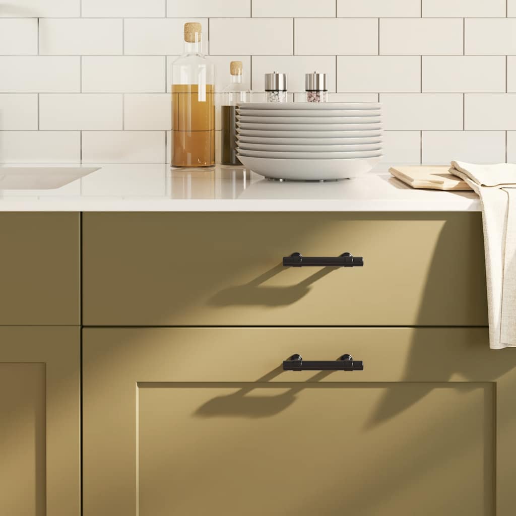 Nábytkové Úchytky 10 Ks Stříbrné Nerezová Ocel