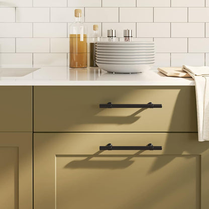 Nábytkové Úchytky 10 Ks Stříbrné Nerezová Ocel