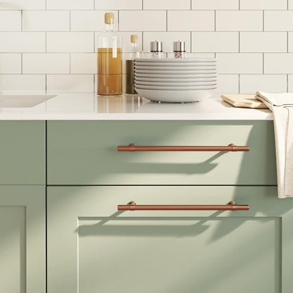 Nábytkové Úchytky 10 Ks Stříbrné Nerezová Ocel