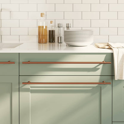 Nábytkové Úchytky 10 Ks Stříbrné Nerezová Ocel