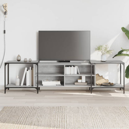 Tv Skříňka Černá 153 X 37 X 50 Cm Kompozitní Dřevo