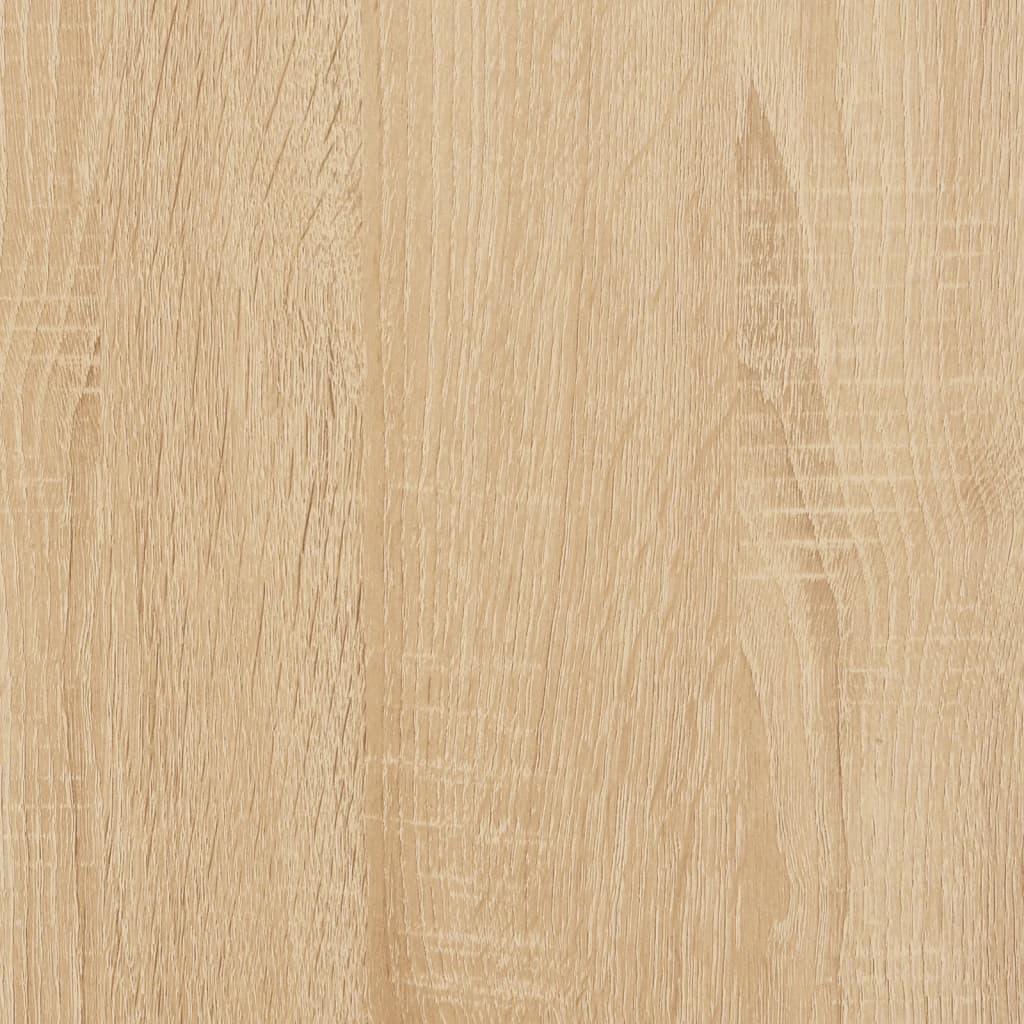 Knihovna Se 6 Policemi Dub Sonoma 80X30X188 Cm Kompozitní Dřevo