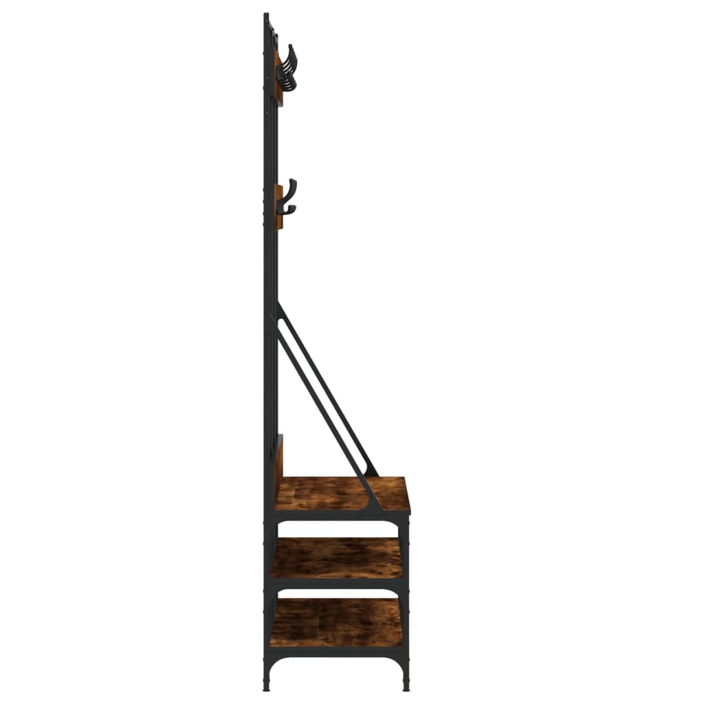 Stojan Na Oblečení A Prostor Pro Obuv 100X40X184 Cm