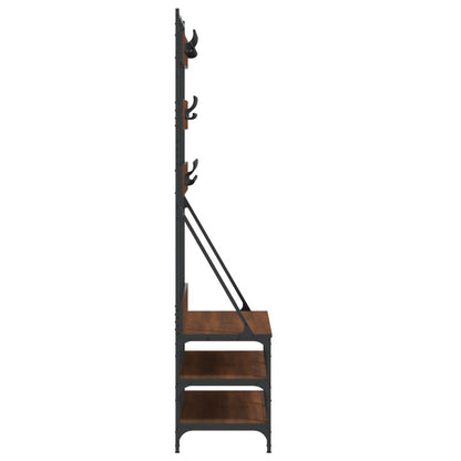 Stojan Na Oblečení S Prostorem Pro Obuv 100X40X184 Cm