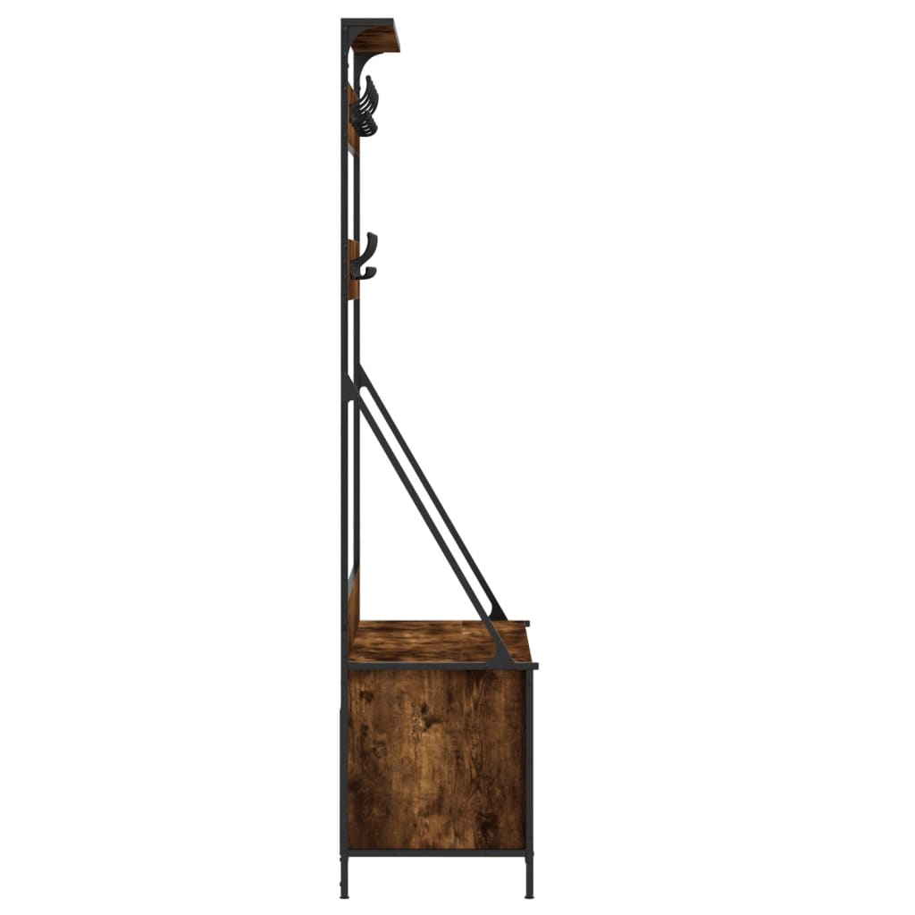 Stojan Na Oblečení A Prostor Pro Obuv 100X41X184 Cm