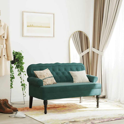 Lavice S Opěradlem 119,5X64,5X75 Cm Umělá Semišová Kůže