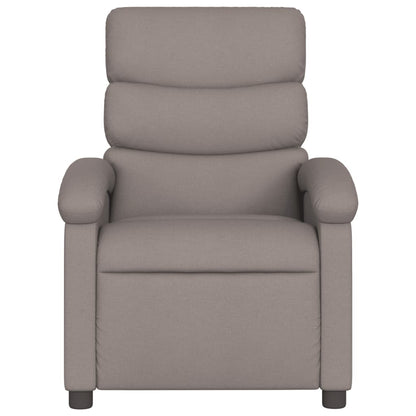 Polohovací Křeslo Textil Taupe