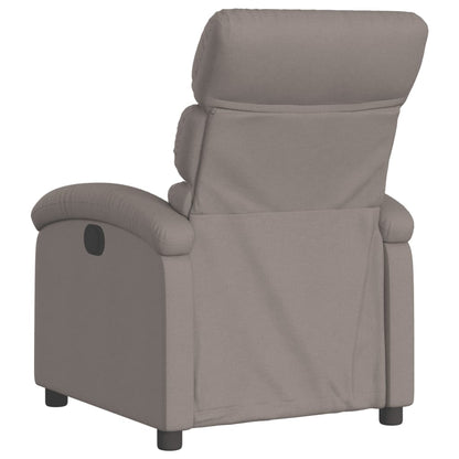 Polohovací Křeslo Textil Taupe