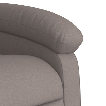 Polohovací Křeslo Textil Taupe