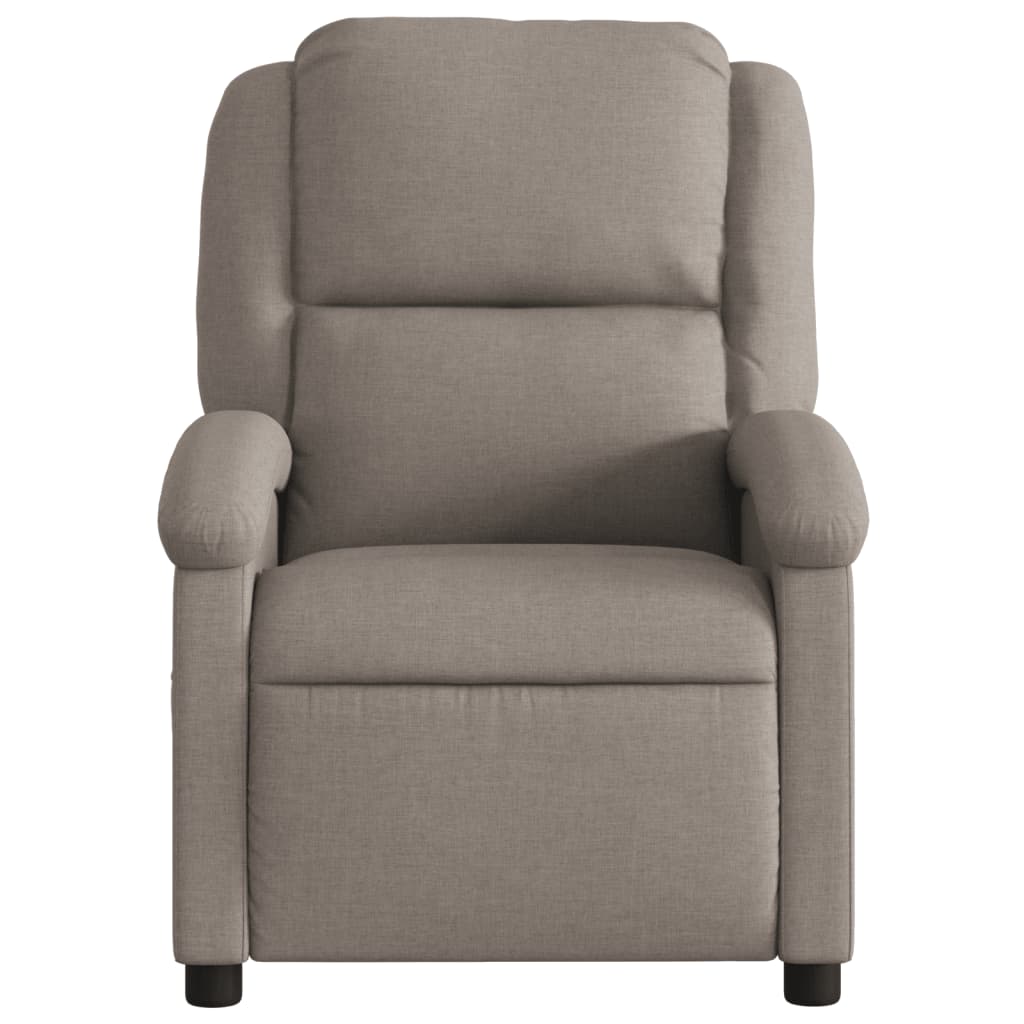 Polohovací Křeslo Textil Taupe
