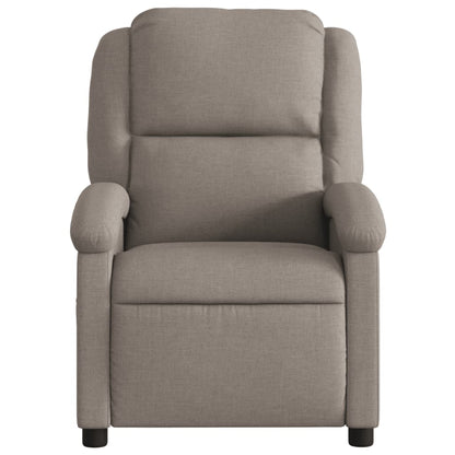 Polohovací Křeslo Textil Taupe