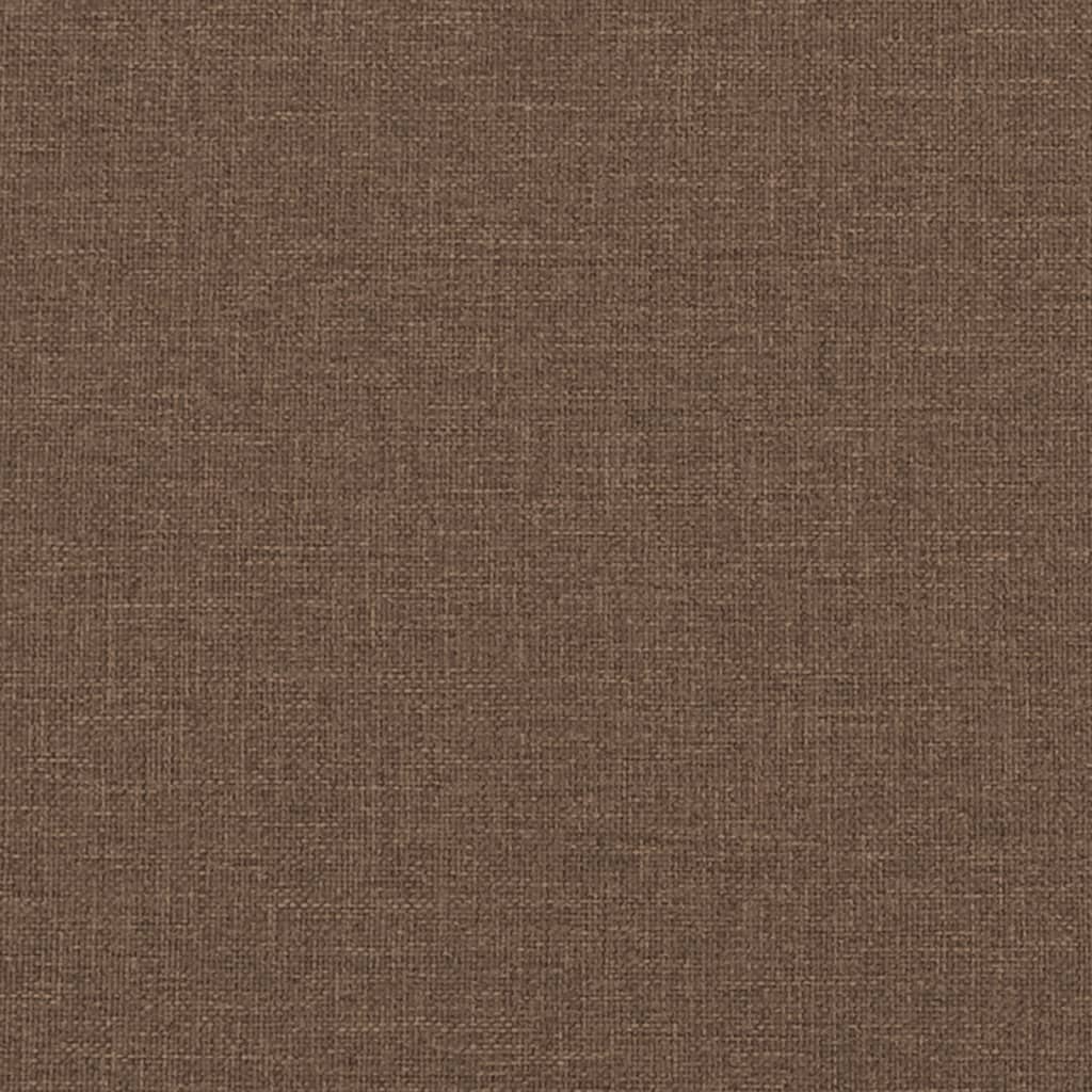 Masážní Polohovací Křeslo Hnědé Textil Hnědá