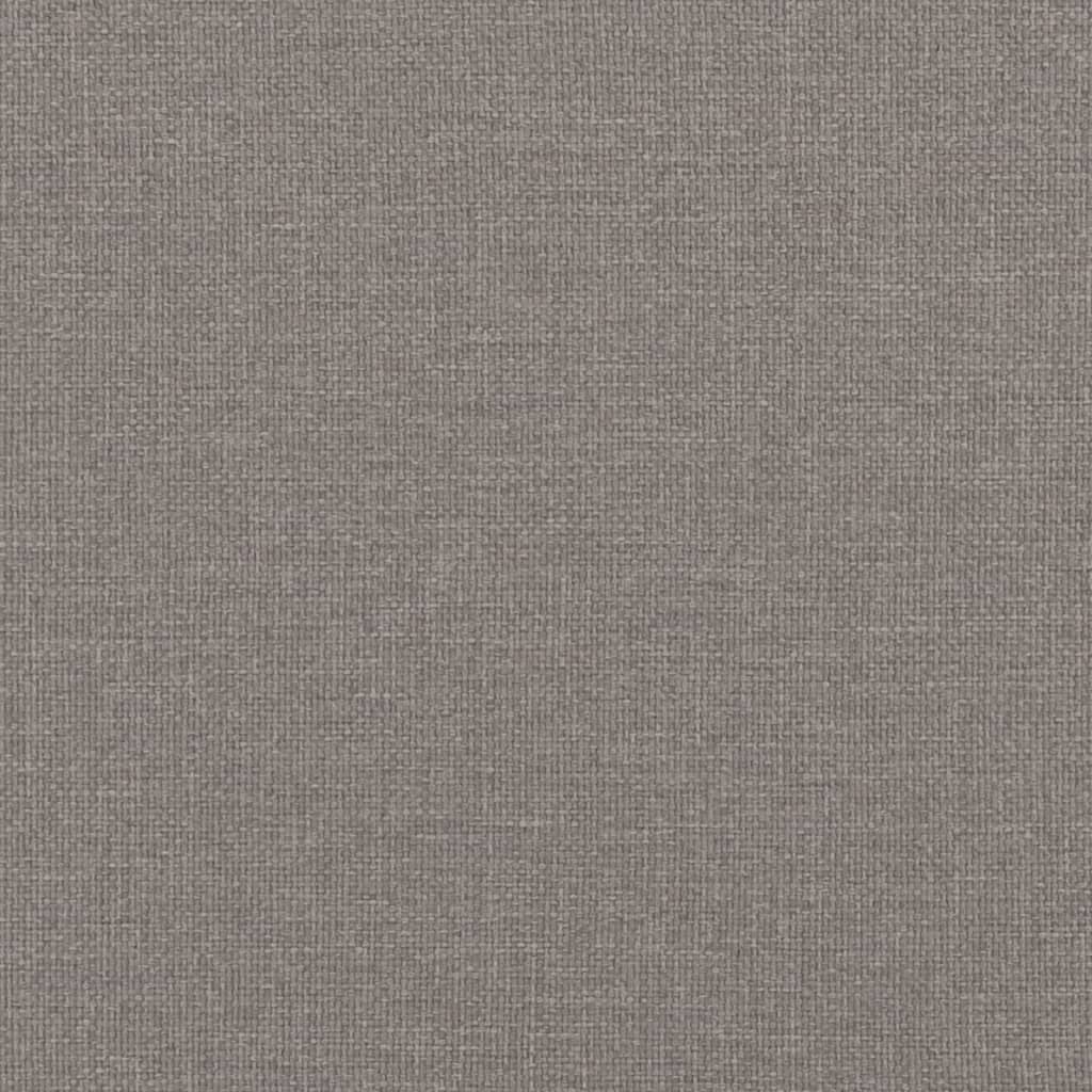 Masážní Polohovací Křeslo Textil Taupe