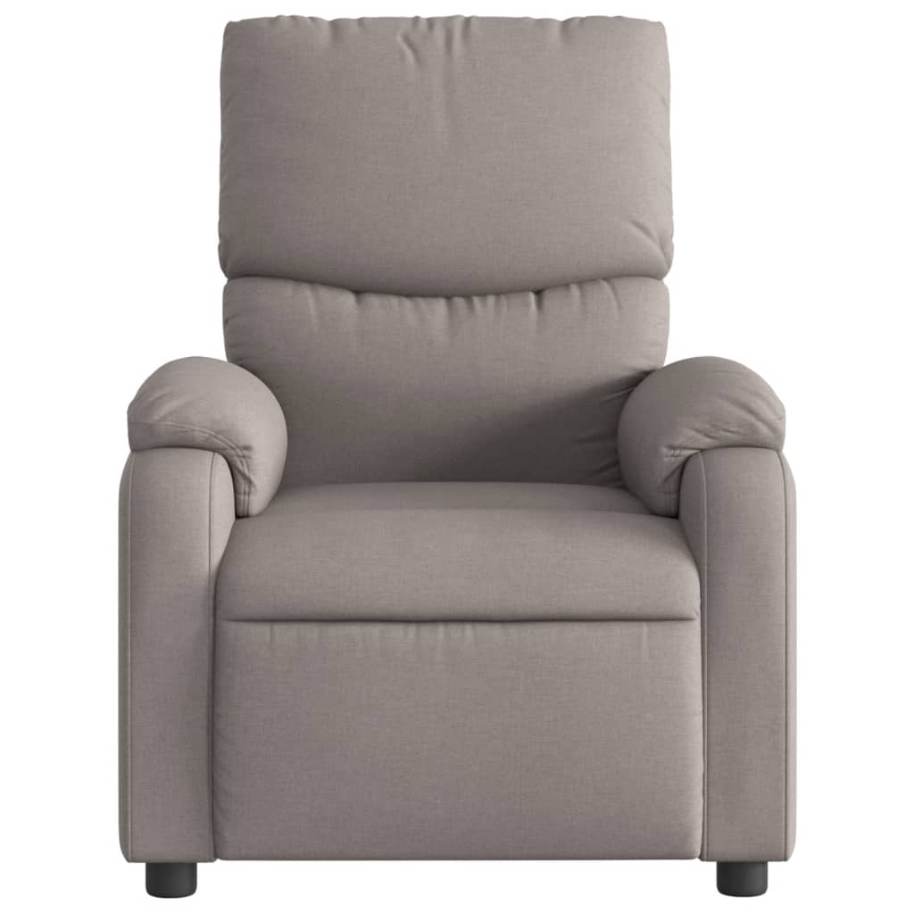 Polohovací Křeslo Textil Taupe