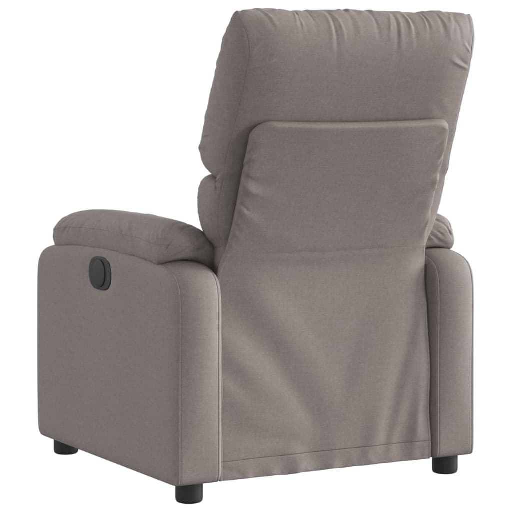 Polohovací Křeslo Textil Taupe