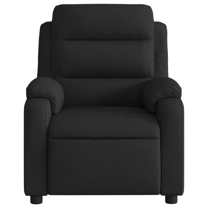 Polohovací Křeslo Černé Textil Černá