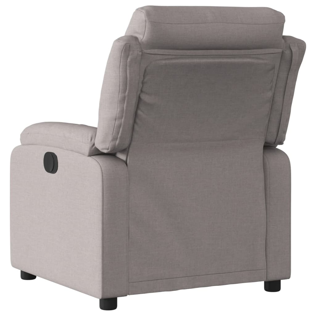 Polohovací Křeslo Textil Taupe