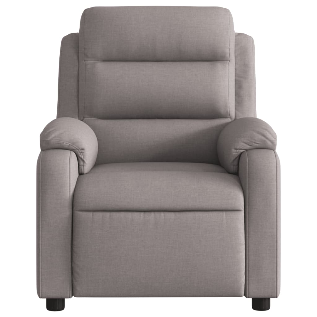 Polohovací Křeslo Textil Taupe