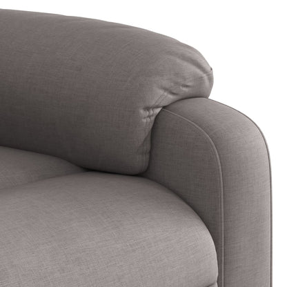 Polohovací Křeslo Textil Taupe