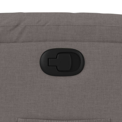 Polohovací Křeslo Textil Taupe