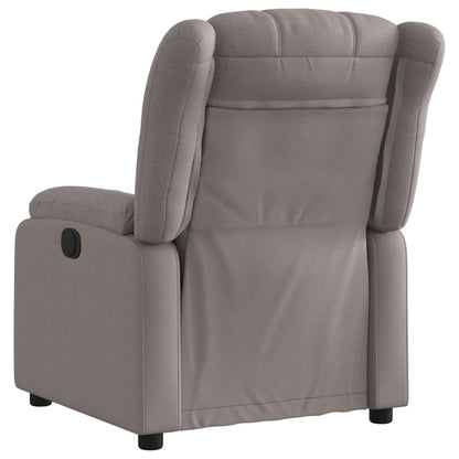 Polohovací Křeslo Textil Taupe