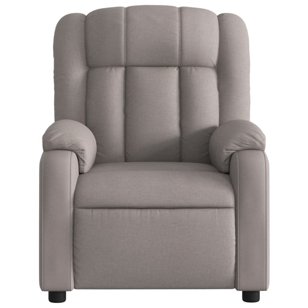 Polohovací Křeslo Textil Taupe