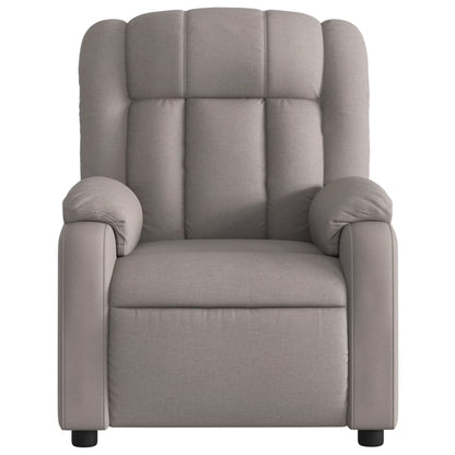 Polohovací Křeslo Textil Taupe