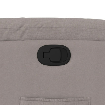 Polohovací Křeslo Textil Taupe