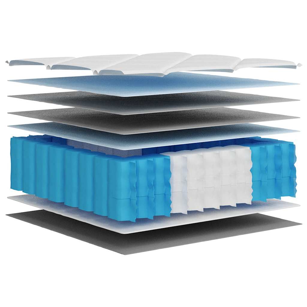 Taštičková Pružinová Matrace Středně Tvrdá