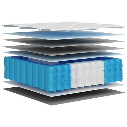 Taštičková Pružinová Matrace Středně Tvrdá