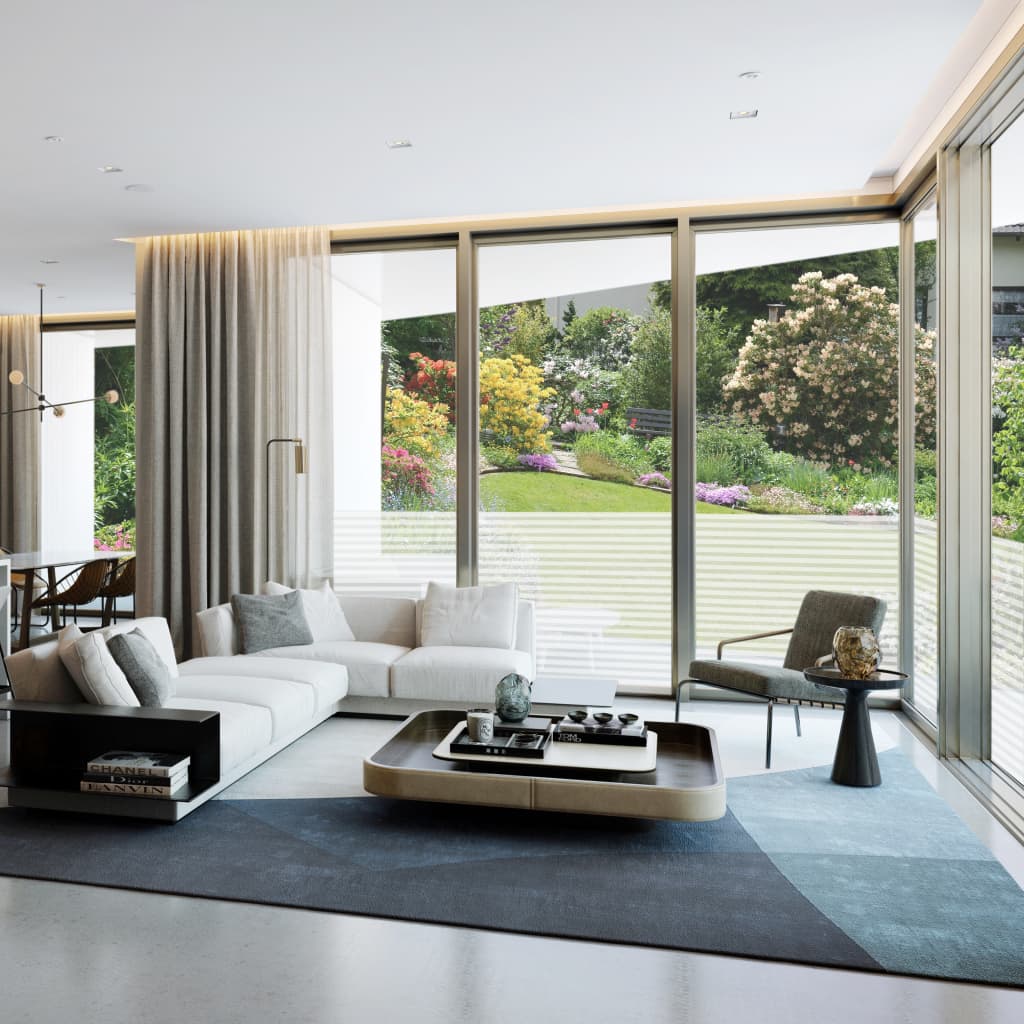 Okenní Fólie Matné Pruhovaný Design Pvc Matná Bílá