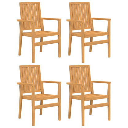 5Dílný Zahradní Jídelní Set Masivní Teakové Dřevo