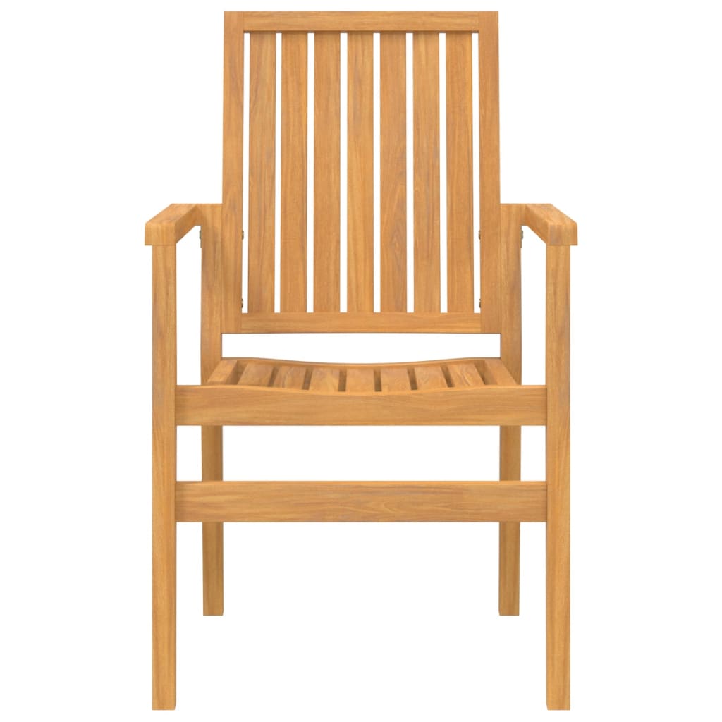 5Dílný Zahradní Jídelní Set Masivní Teakové Dřevo