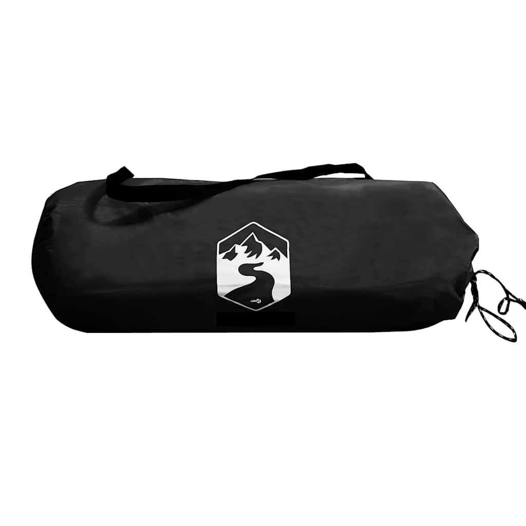 Kempingový Stan Kopule Pro 4 Osoby Bílý Zatemňovací Nepromokavý