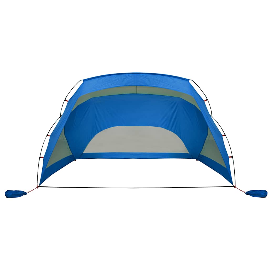 Plážový Stan Azurově Modrý 274X178X170/148 Cm 185T Polyester
