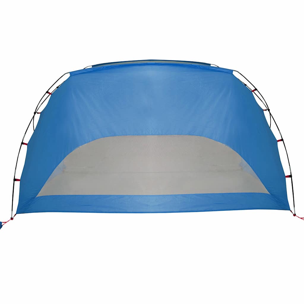 Plážový Stan Azurově Modrý 274X178X170/148 Cm 185T Polyester